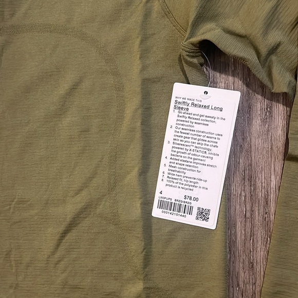 Lululemon Swiftly Relaxed Long Sleeve Shirt - Picture 9 of 10